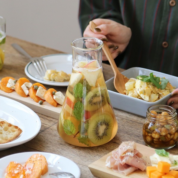 ボロシル ラボグラス 広口フラスコ 500ml BOROSIL LAB GLASS Wide