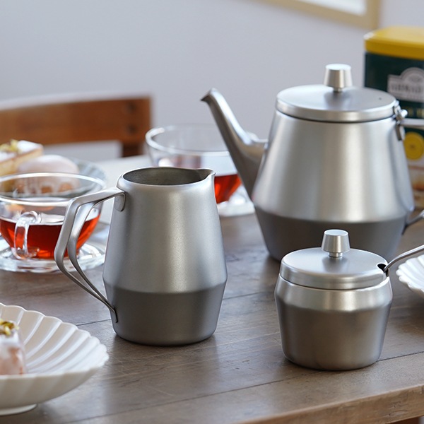 仔犬印 クリームポット 8人用 本間製作所 | キッチン用品,コーヒー器具
