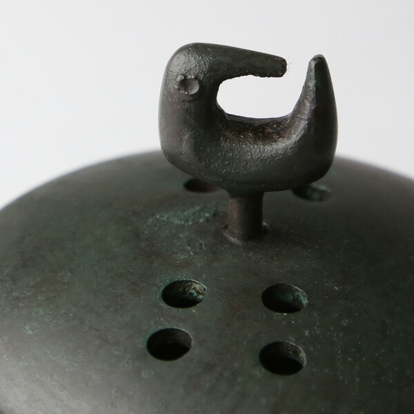 c649 高岡銅器　香合 c649 高岡銅器 香合 美術品・アンティーク・コレクション