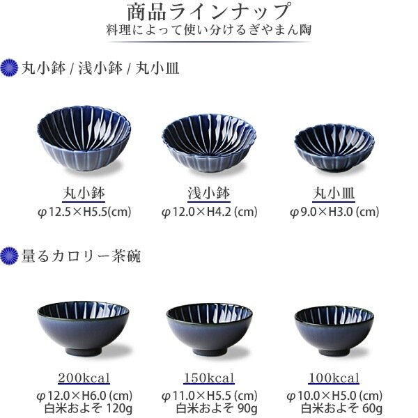 ぎやまん陶 六寸皿 茄子紺ブルー カネコ小兵製陶所 | メーカー別