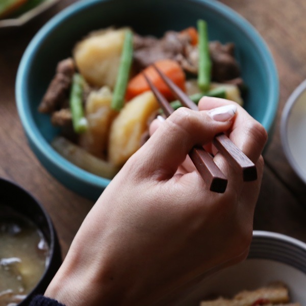 江戸木箸 極細箸 鉄木 大黒屋