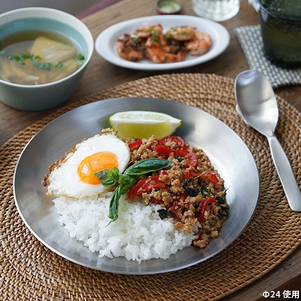 八島農具興業 ステンレス皿 Φ24 ステンレス木柄セット | メーカー別,や