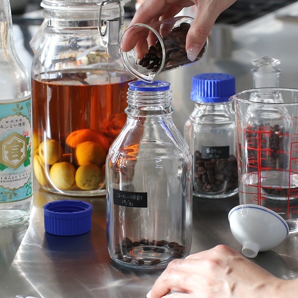 濃紺 陶器製細長い瓶 brsl-008-250_top_5.jpg