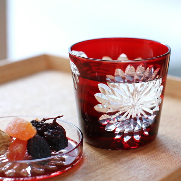 蓋ちょこ 八重菊 廣田硝子