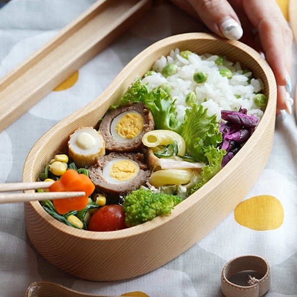 薗部産業 空豆弁当箱 クリア | メーカー別,さ行,薗部産業 | がらんどう