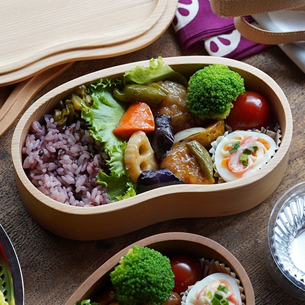 薗部産業 空豆弁当箱 クリア | メーカー別,さ行,薗部産業 | がらんどう