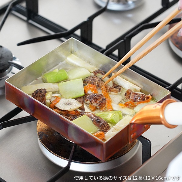 中村銅器製作所 銅玉子焼鍋 10 長 （板厚1.2mm） | 地域別,関東地方