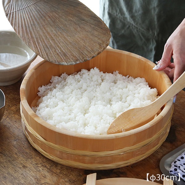 寿司桶 吉野杉 大きめサイズ 4升 40合 飯台 半切 日本製 すし飯を
