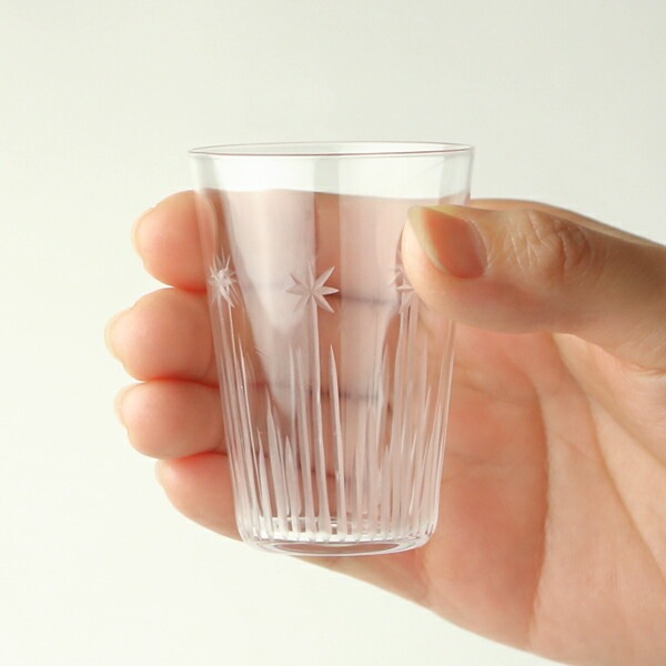 グラス・コップ 星 2オンス 廣田硝子