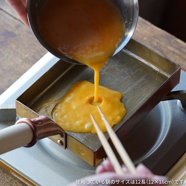 京都有次 銅製 特大 卵焼き器 鍋 快適