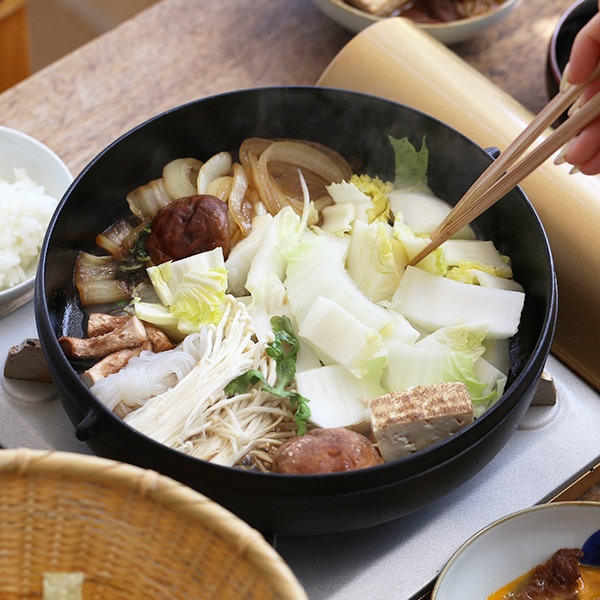 木屋 すき焼き鍋 七寸/八寸/八寸半 日本橋木屋