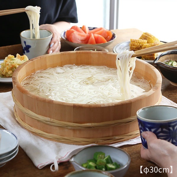 山一 竹箍飯台 36cm