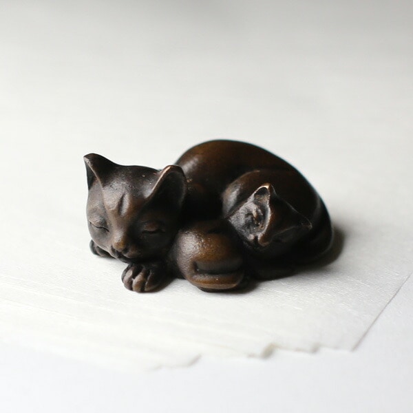 文鎮・書鎮 親子ネコ | メーカー別,か行,雅覧堂 | がらんどう｜手仕事