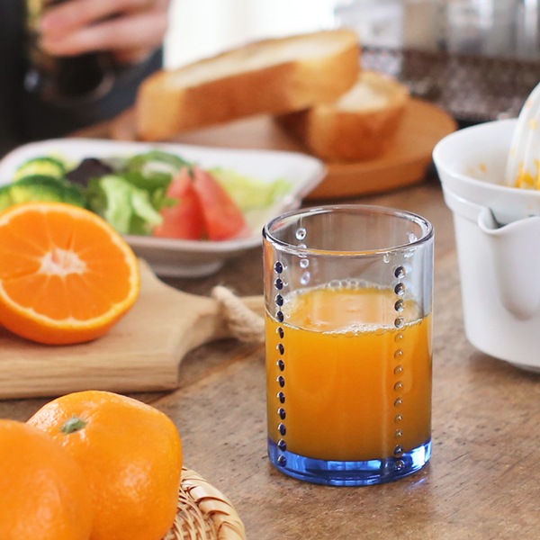 廣田硝子 Yグラス L ブルー