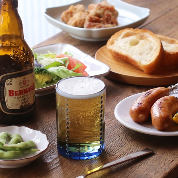 廣田硝子 Yグラス L ブルー