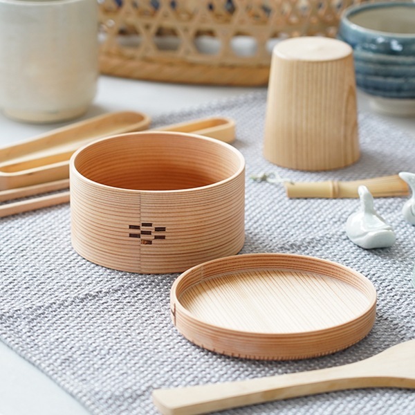 塗師 宗明 八卦盆 茶道具