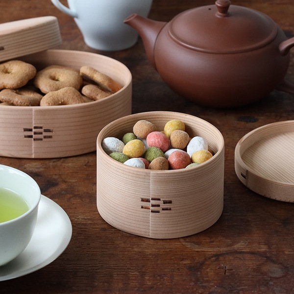 曲げわっぱ工房E08 丸好 梅 （深） | メーカー別,ま行,曲げ