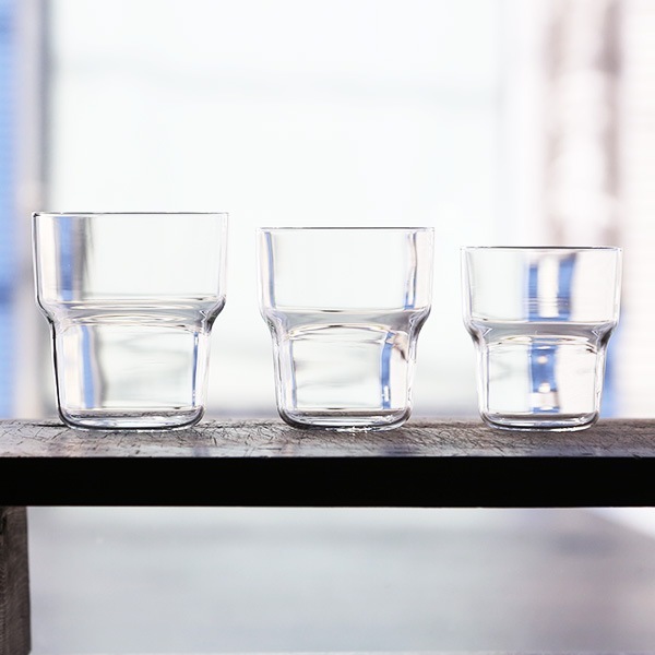 TG 耐熱ガラスカップ カーブド 350ml Heat-resistant Glass Cup Curved