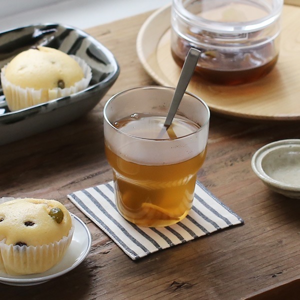 TG 耐熱ガラスカップ カーブド 350ml Heat-resistant Glass Cup Curved