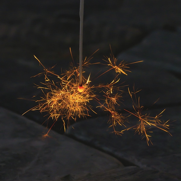 筒井時正玩具花火製造所 筒井時正線香花火 花一片