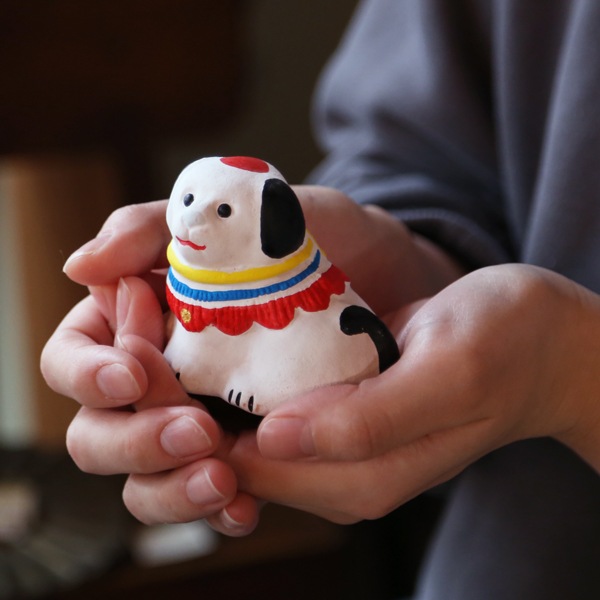犬と童子土人形 干支イヌ 尾崎人形 五八PRODUCTS | メーカー別,か行,五八