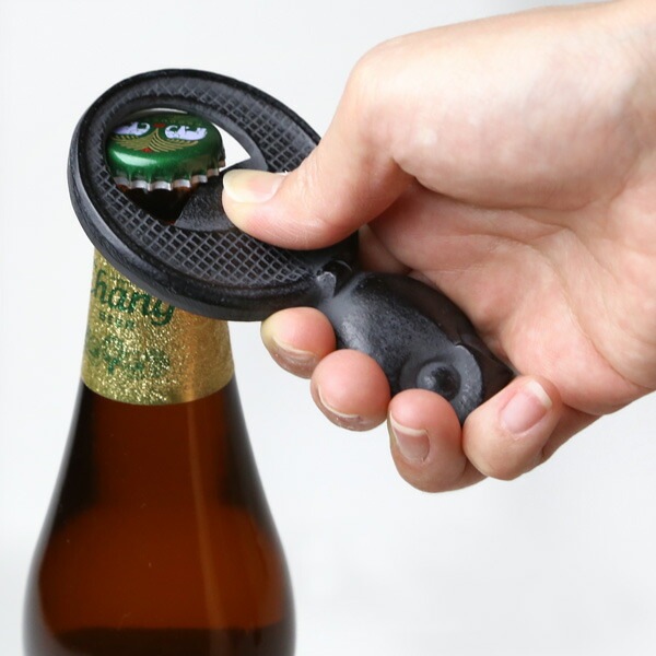 栓抜き ふくろう 南部鉄器 馬場忠寛