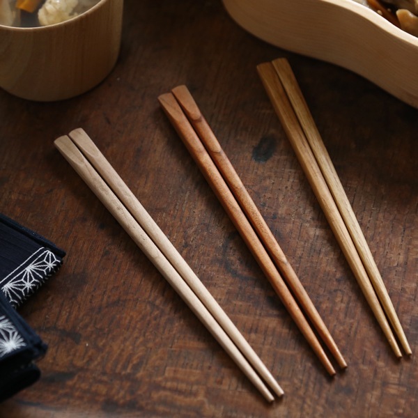 薗部産業 めいぼく箸 大 23.5cm 楓/桜/楢