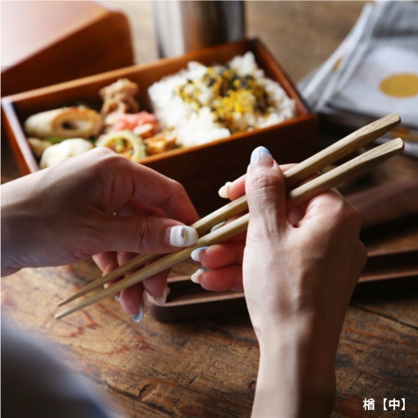 薗部産業 めいぼく箸 中 21cm 楓/桜/楢