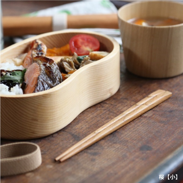 薗部産業 めいぼく箸 中 21cm 楓/桜/楢