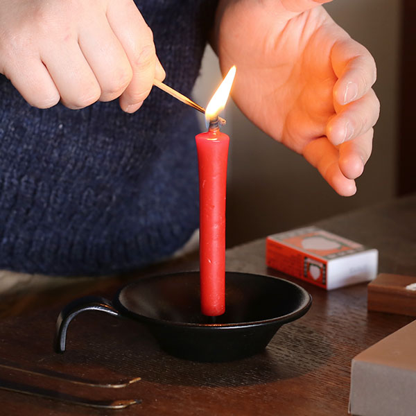 高澤ろうそく 丸型燭台 | メーカー別,た行,高澤商店 | がらんどう｜手