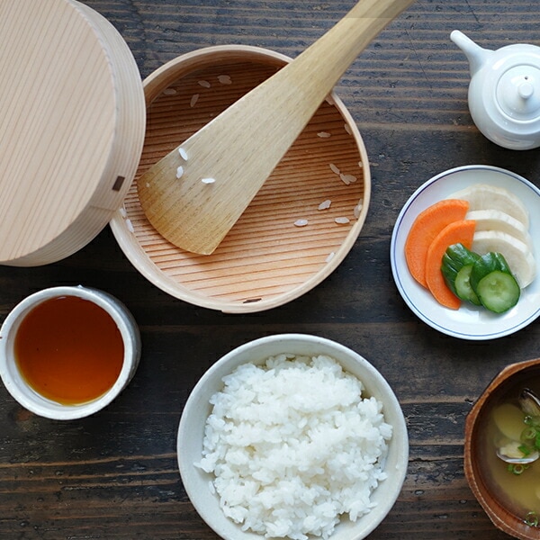 りょうび庵 ミニおひつ （大） 無塗装 | メーカー別,ら行,りょうび庵