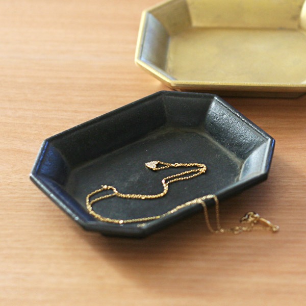 二上 / FUTAGAMI】文具トレイ / 黒ムラ＜大＞フタガミ CIBONE FUTAGAMI