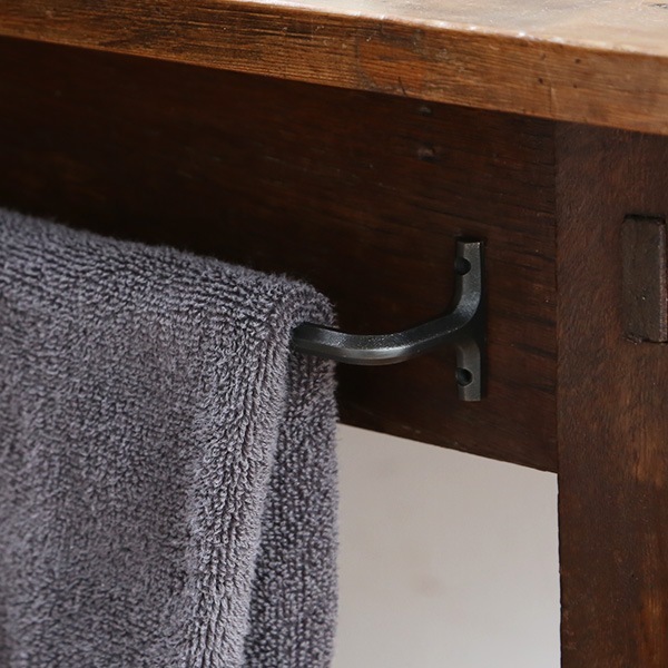 FUTAGAMI タオルハンガー 大 黒ムラ | メーカー別,は行,FUTAGAMI