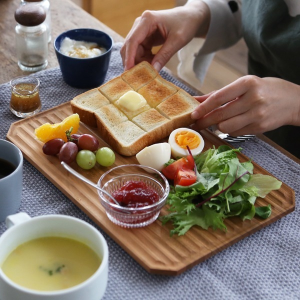 四十沢木材工芸 KITO シャルキュリトリボード トレー トレイ お盆 プレート カッティングボード まな板 お膳 おぼん / 日本製 石川県 輪島塗 四十沢木材工芸 KITO シャルキュトリーボード 木製 トレー ワン