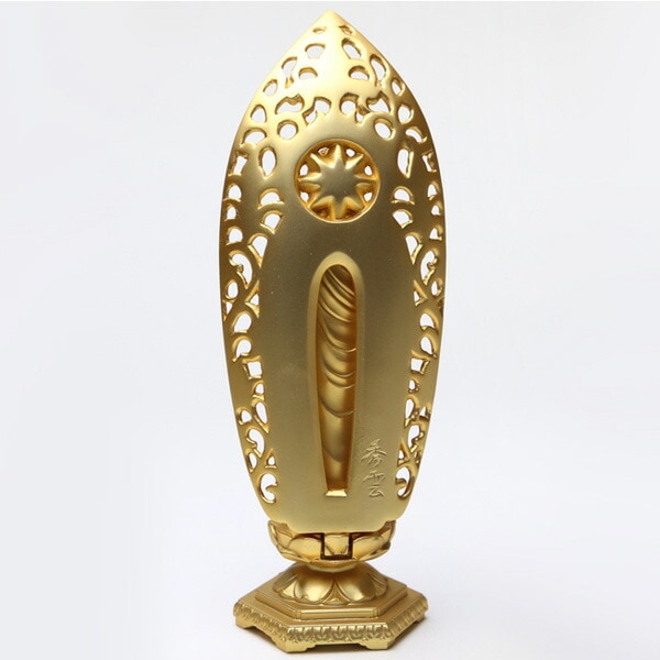 仏像】 釈迦如来立像 15.7cm （純金メッキ） | 仏具,仏像(金属製