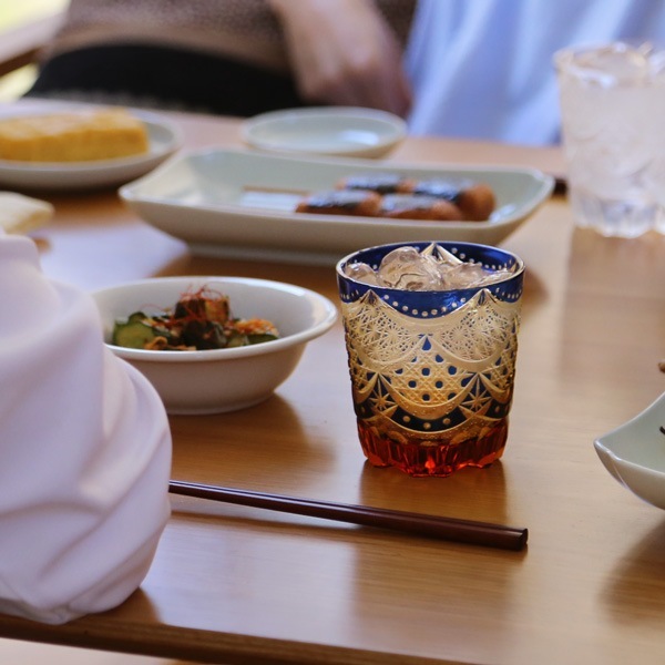 大場硝子 オールド カーテンコール 瑠璃/琥珀 | メーカー別,あ行,大場