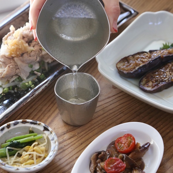 大阪錫器　片口　酒器　① 大阪錫器 片口セット 五角 | メーカー別,あ行,大阪錫器