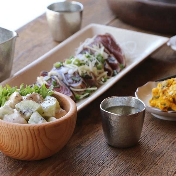 大阪錫器　片口　酒器　① 大阪錫器 片口セット 五角 | メーカー別,あ行,大阪錫器