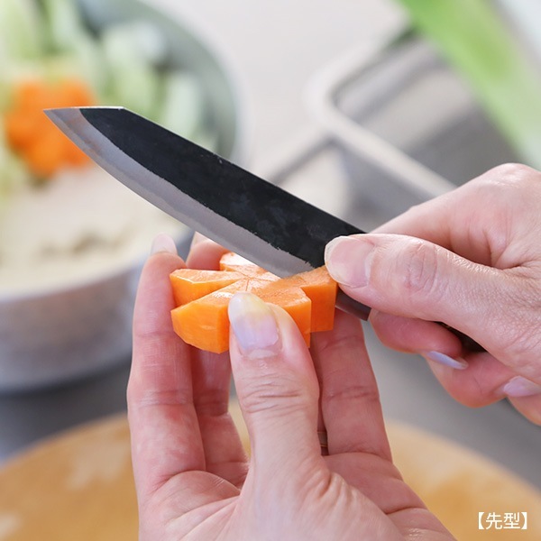 八島農具興業 ペティナイフ 丸型/先型