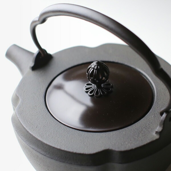 鉄瓶 鋳心ノ工房 四方木瓜