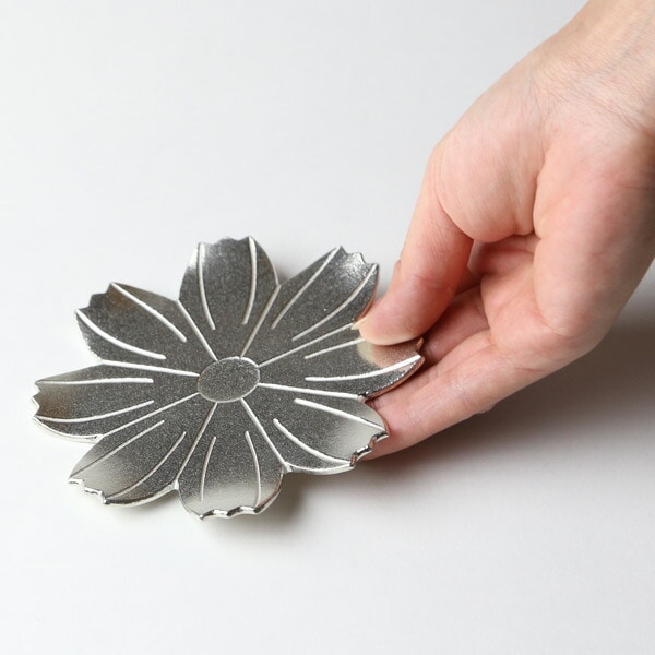 能作 フラワートレー コスモス