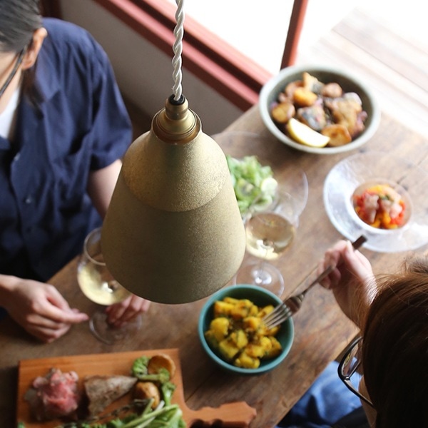 FUTAGAMI ペンダントランプ 丸灯ろう 鋳肌