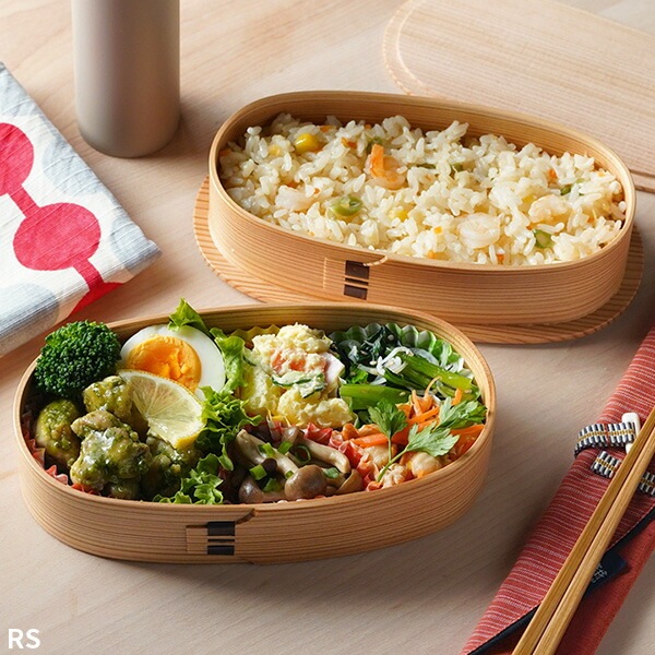 曲げわっぱ 小判入子（小）わっぱ弁当 栗久 | メーカー別,か行,栗久