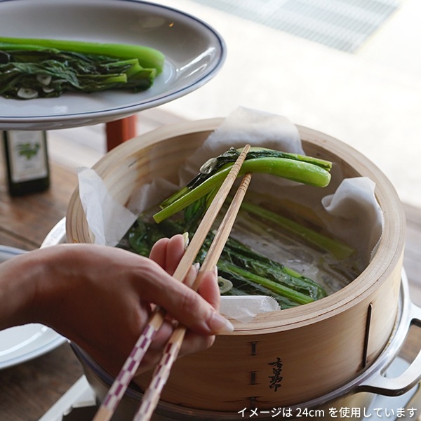 み一 24CM 山一 ひのき中華せいろ 27 身蓋セット | メーカー別,や行,山一