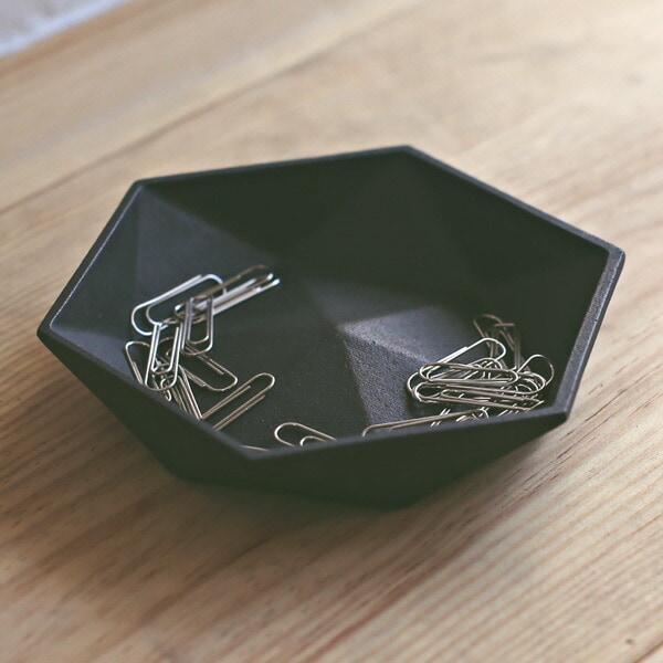 南部鉄器 六角トレイ 馬場忠寛 | 文具,トレイ・小物入れ | がらんどう