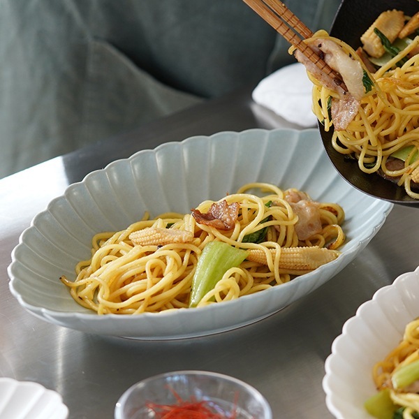 JICON 菊長鉢 中 磁今(ジコン)