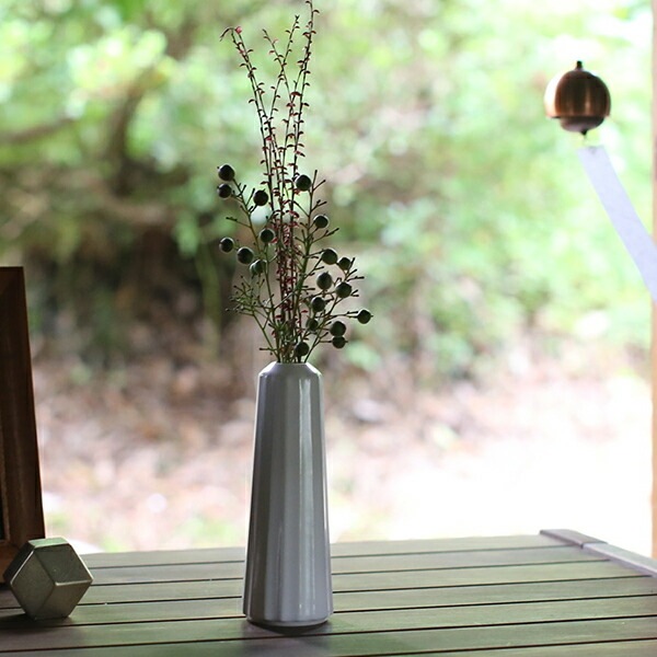 JICON 花瓶 小 しのぎ 磁今（ジコン） | メーカー別,あ行,今村製