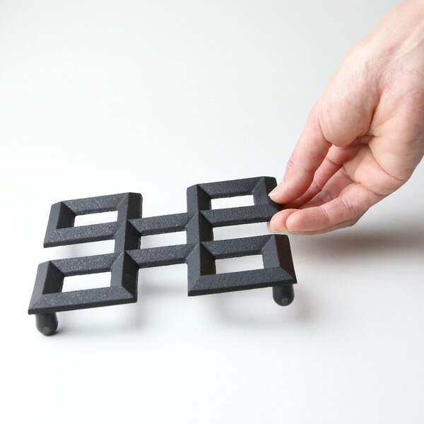 鍋敷き 組格子A 鋳心ノ工房