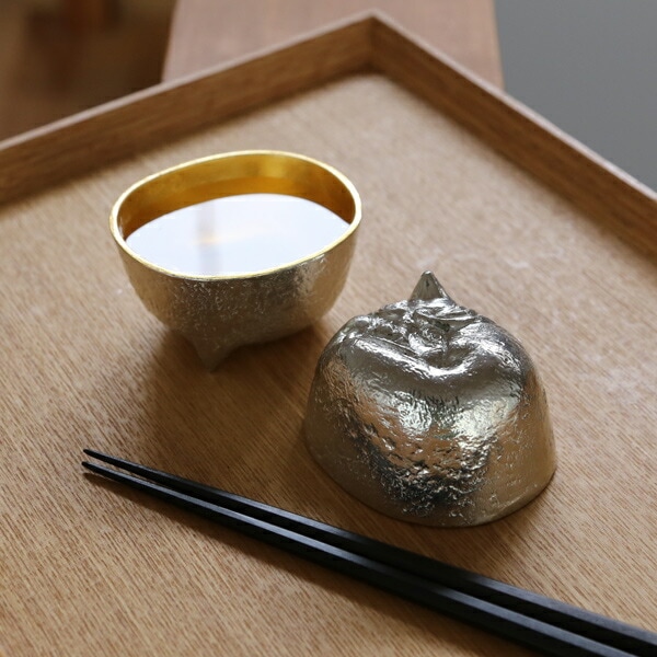 雅覧堂×能作 鬼面盃 金箔 大 ～鬼は外福は内～ | メーカー別,な行,能作