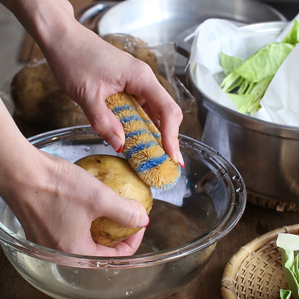 亀の子束子西尾商店 シマシマ ロング 亀の子たわし